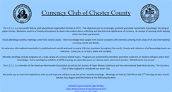 Desktop Screenshot of currencyclubofchestercounty.org